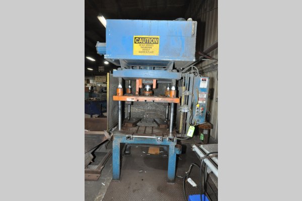 Picture of Metal Mechanics DCT-30 Four Column (Post) Vertical Hydraulic Die Casting Trim Press For_Sale DCMP-5099
