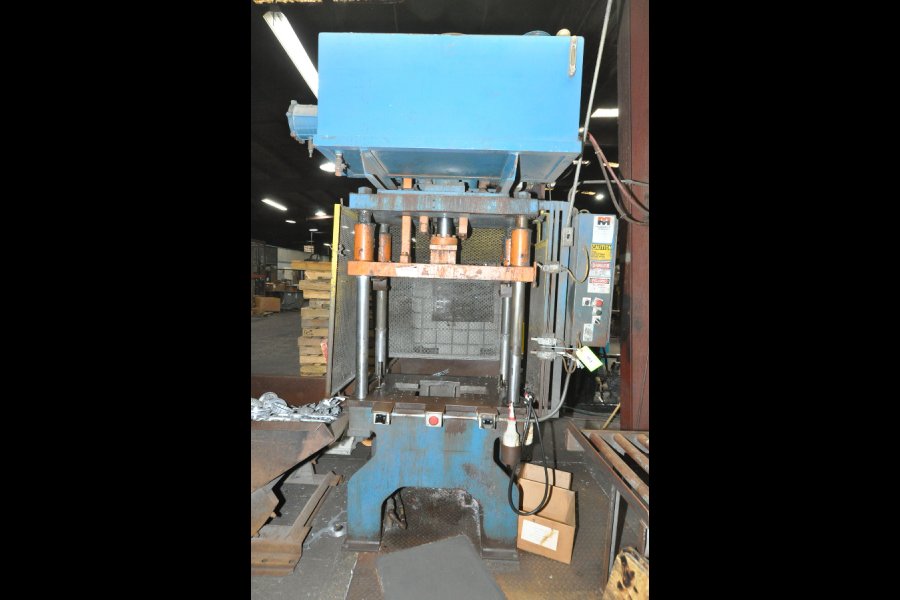Picture of Metal Mechanics DCT-30 Four Column (Post) Vertical Hydraulic Die Casting Trim Press For_Sale DCMP-5103