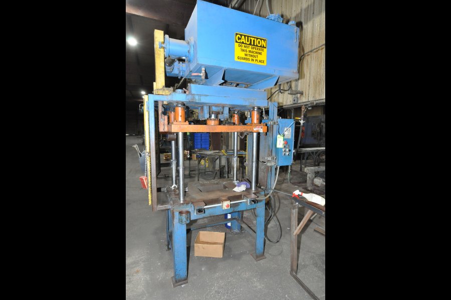 Picture of Metal Mechanics DCT-20 Four Column (Post) Vertical Hydraulic Die Casting Trim Press For_Sale DCMP-5111