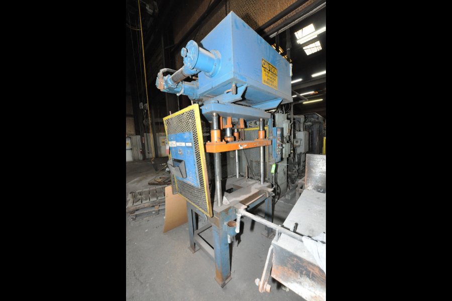 Picture of Metal Mechanics DCT-20 Four Column (Post) Vertical Hydraulic Die Casting Trim Press For_Sale DCMP-5112