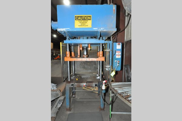 Picture of Metal Mechanics DCT-25 Four Column (Post) Vertical Hydraulic Die Casting Trim Press For_Sale DCMP-5113