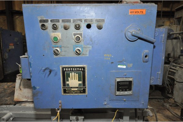 Detailed Pictures of TDC-HF Low Energy Gas Heated Aluminum Holding Furnace DCMP-5137