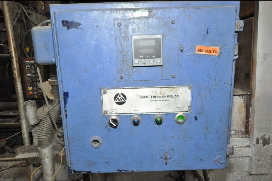 Picture of TDC-HF TDC-ALF-1600 Low Energy High Efficiency Natural Gas Heated Aluminum Holding Furnace For_Sale DCMP-5148