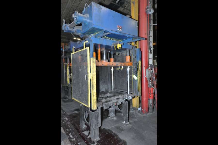 Picture of Metal Mechanics Four Column (Post) Vertical Hydraulic Die Casting Trim Press DCMP-5212