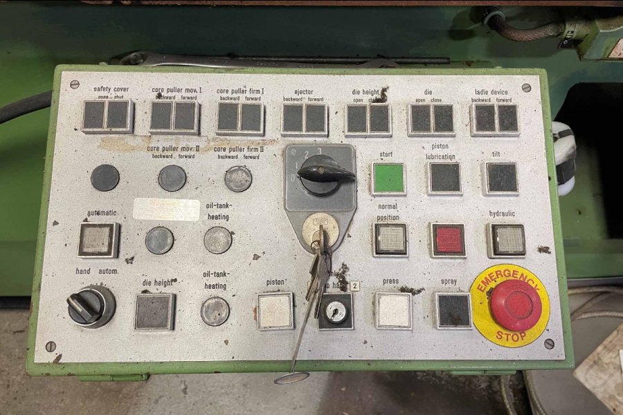 Detailed Pictures of Frech Cold Chamber Die Casting Machine DCMP-5264