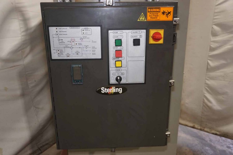 Detailed Pictures of Sterlco Hot Oil Heater unit with Cooling Circuit DCMP-5269 Detailed Pictures of Sterlco Hot Oil Heater unit with Cooling Circuit DCMP-5269