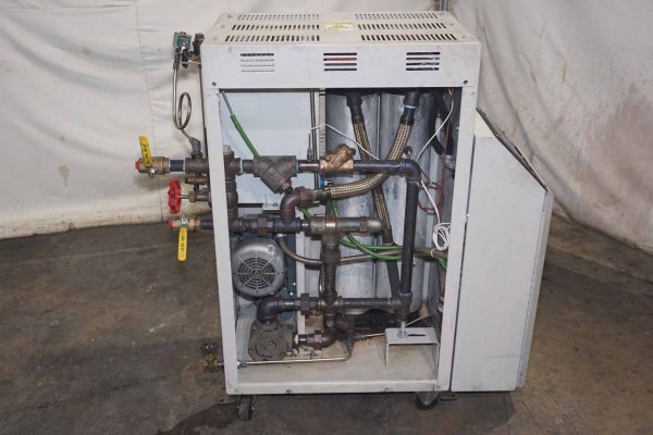 Image of Sterlco Model M2B2016-MO Single Zone Hot Oil Heater Unit For_Sale DCM-5279 Image of Single Zone Portable Hot Oil Process Heater Temperature Control Unit For_Sale DCM-5279