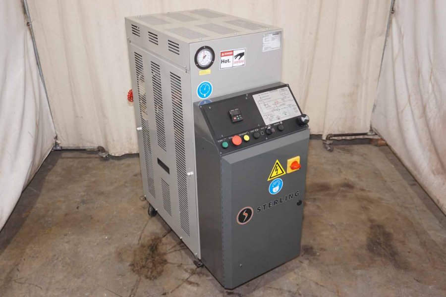 Picture of Sterlco Single Zone Portable Hot Oil Process Heater Temperature Control Unit DCMP-5284