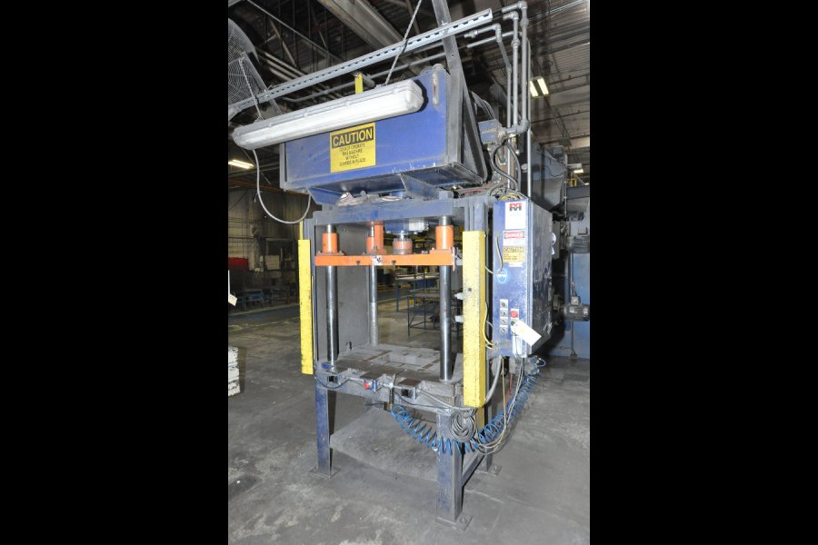 Picture of Metal Mechanics DCT-20 Four Column (Post) Vertical Hydraulic Die Casting Trim Press For_Sale DCMP-5325