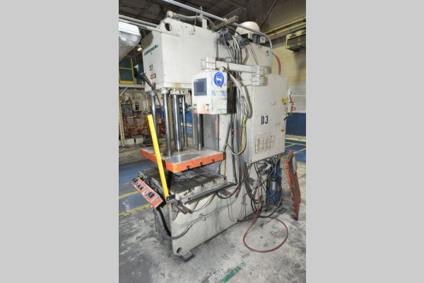 Detailed Pictures of Greenerd Gap Frame Hydraulic Trim Press DCMP-5329