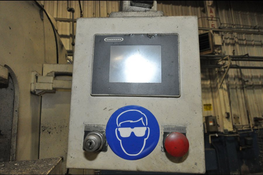 Detailed Pictures of Greenerd Gap Frame Hydraulic Trim Press DCMP-5330