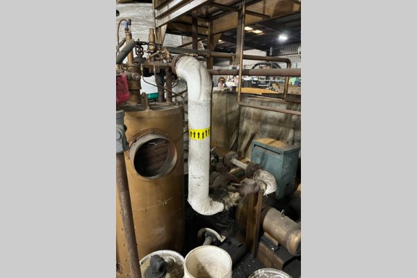 Image of Thermal Fluid Hot Oil Type Process Heater Temperature Control Unit | Natural Gas Heated For_Sale DCM-5373 Picture of Model Fulton Thermal Corp FT-0080-C DCMP-5373