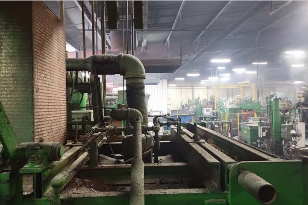 Image of Dry Hearth Type Natural Gas Fired Stationary Aluminum Melting and Holding Furnace For_Sale DCM-5376 Picture of Model Lindberg MPH 62-ADH-1500-SP DCMP-5376