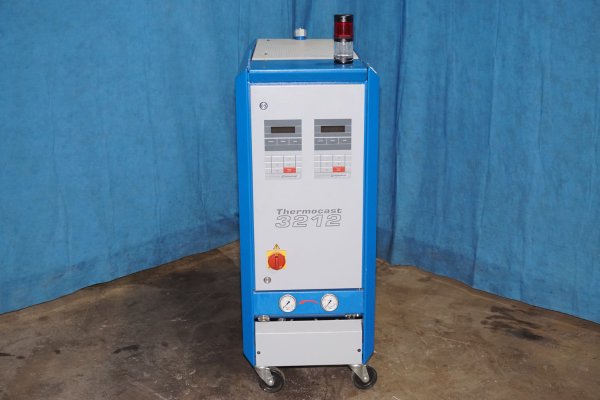 Picture of Robamat Dual (two) Zone Portable Hot Oil Process Heater Temperature Control Unit with Cooling Water Circuit DCMP-5393