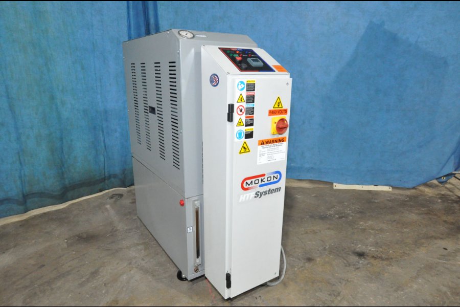 La Foto De Mokon H44112GX Unidad de Control de Temperatura del Calentador de Proceso de Aceite Caliente Portátil de Una Zona con Circuito de Agua de Enfriamiento En_Venta DCMP-5430