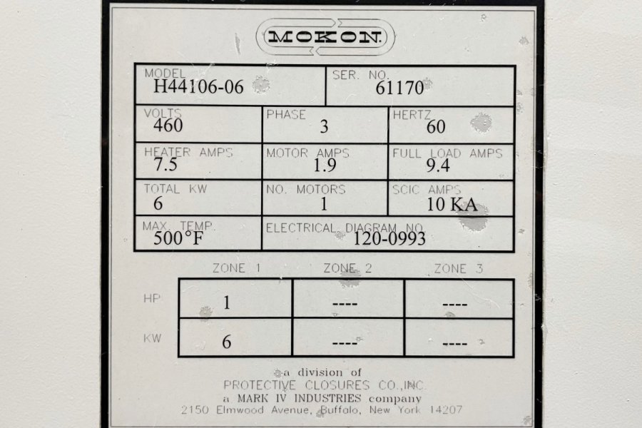 Detailed Pictures of Mokon Hot Oil Heater unit with Cooling Circuit DCMP-5445