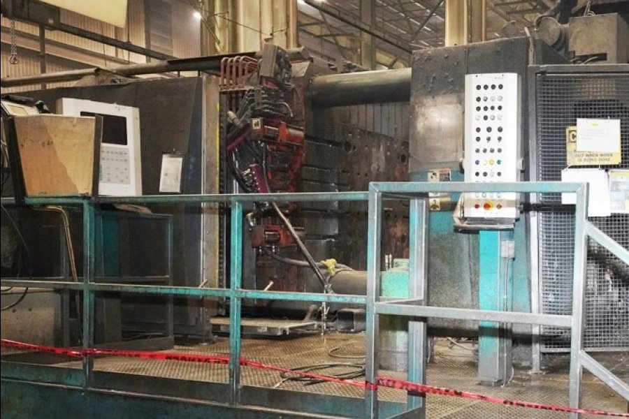 Picture of Buhler Horizontal Cold Chamber Aluminum High Pressure Die Casting Machine DCMP-5453