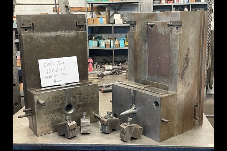 Picture of DME DCS-1215-Z-HD Heavy Duty, Single Unit, Hot Chamber Zinc master unit die holder For_Sale DCMP-5461