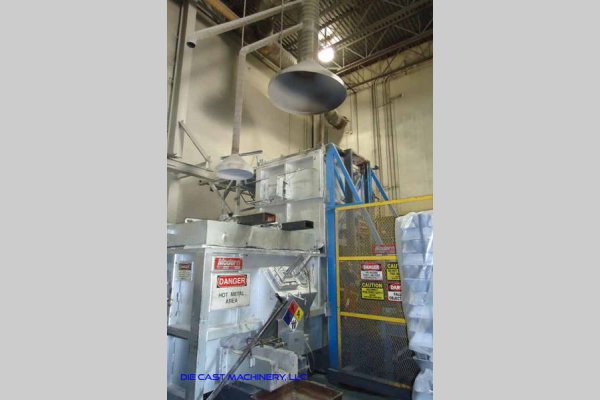 Image of Stack (tower/shaft) Type Stationary Aluminum Melting and Holding Furnace For_Sale DCM-5494