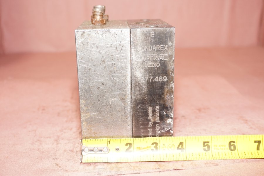 Detailed Pictures of Fondarex Vacuum Valve for Processing Die Casting DCMP-5527