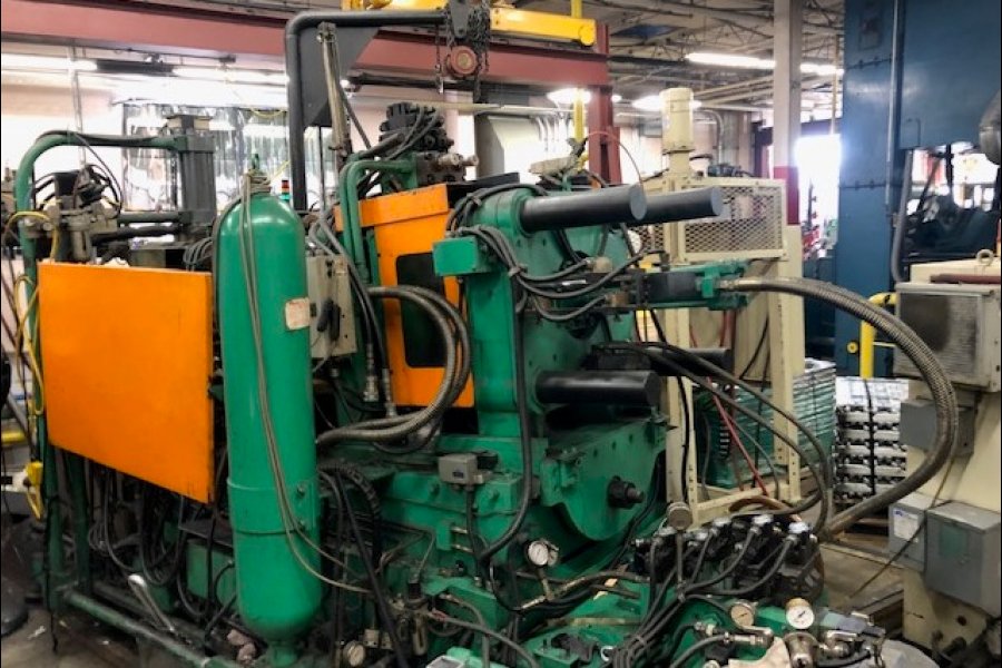 Detailed Pictures of Pac-Mar Horizontal Hot Chamber High Pressure Die Casting Machine DCMP-5558