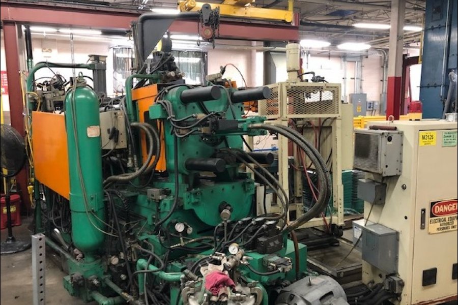 Detailed Pictures of Pac-Mar Horizontal Hot Chamber High Pressure Die Casting Machine DCMP-5558