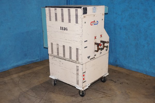 Image of Dual (two) Zone Portable Hot Oil Process Heater Temperature Control Unit with Cooling Water Circuit For_Sale DCM-5569 Picture of Model Mokon MK4S09-ET DCMP-5569