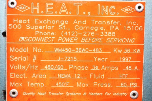 Detailed Pictures of HEAT Heat Exchange And Transfer Hot Oil Heater unit with Cooling Circuit DCMP-5570 Detailed Pictures of HEAT Heat Exchange And Transfer Hot Oil Heater unit with Cooling Circuit DCMP-5570