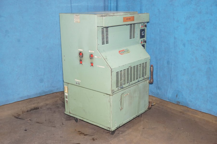 La Foto De Mokon MR4G12-J2 Unidad de Control de Temperatura del Calentador de Proceso de Aceite Caliente Portátil de Dos Zonas con Circuito de Agua de Enfriamiento. En_Venta DCMP-5572