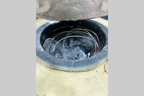 Picture of Thermtronix Model GS-700 Natural Gas Heated Crucible Type Aluminum Melting-Holding Furnace For_Sale DCM-5594