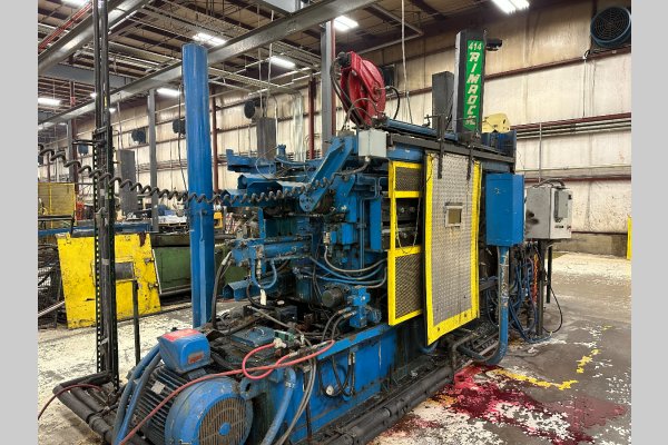 Picture of Model HPM II-400-Z DCMP-5599 Picture of HPM Horizontal Hot Chamber Zinc (Zamak) High Pressure Die Casting Machine DCMP-5599