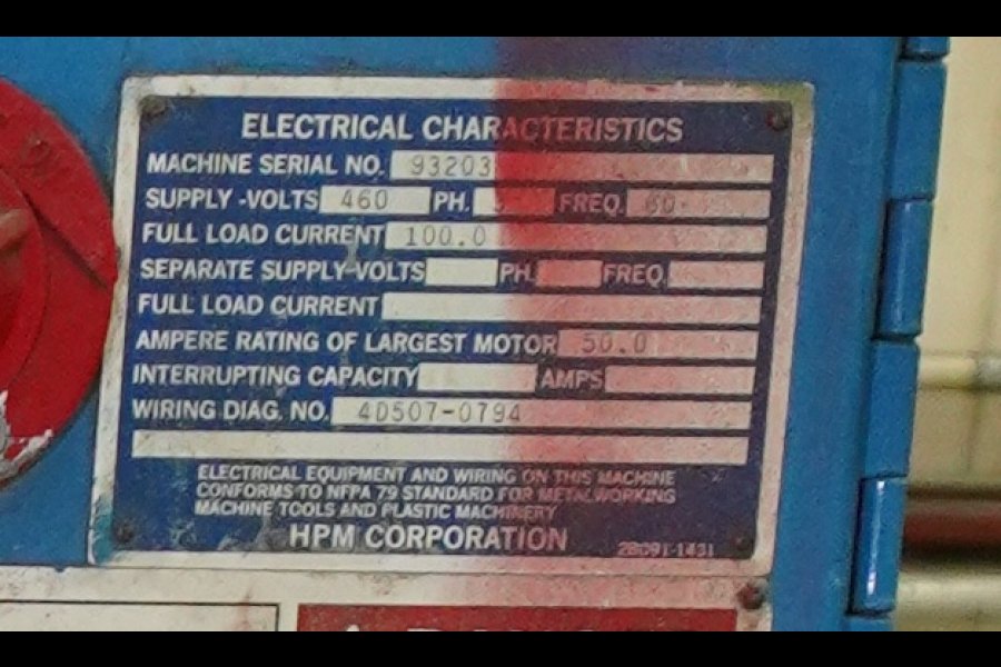 Detailed Pictures of HPM Hot Chamber Die Casting Machine DCMP-5599 Detailed Pictures of HPM Hot Chamber Die Casting Machine DCMP-5599