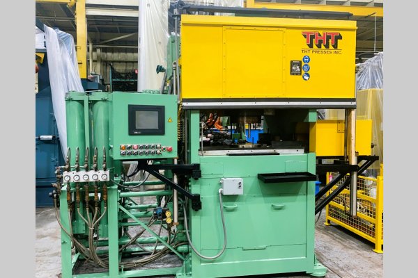 Picture of THT 100 RC - Shuttle Type Vertical Cold Chamber Aluminum High Pressure Electric Motor Rotor Die Casting Machine For_Sale DCMP-5604