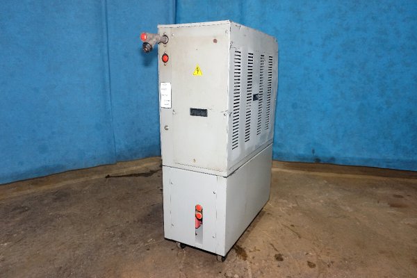 Picture of Mokon H44112-00 Single Zone Portable Hot Oil Process Heater Temperature Control Unit with Cooling Water Circuit For_Sale DCMP-5606 Picture of Mokon Model H44112-00 Hot Oil Heater unit with Cooling Circuit For_Sale DCM-5606