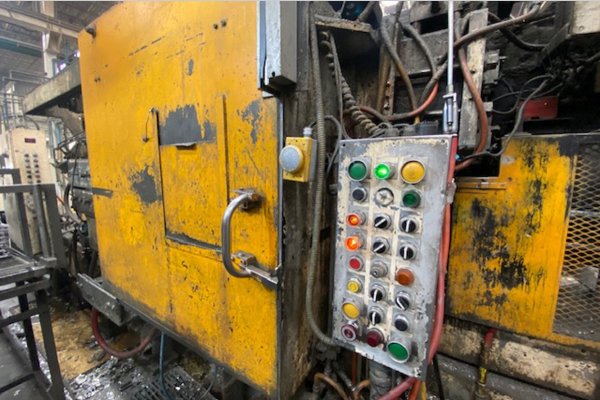 Image of HPM Model II-600-A Cold Chamber Die Casting Machine For_Sale DCM-5623 Image of Horizontal Cold Chamber Aluminum High Pressure Die Casting Machine For_Sale DCM-5623