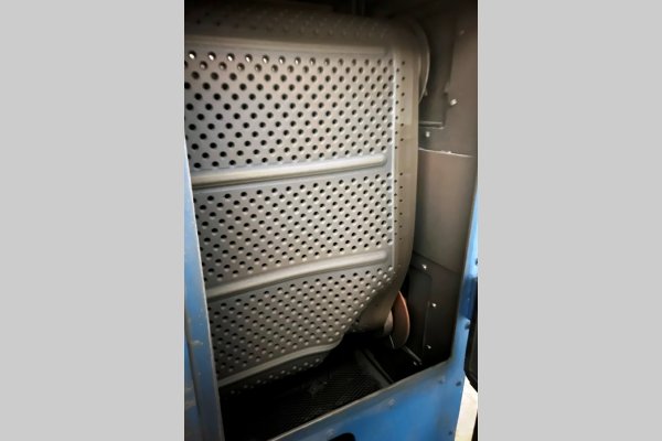 Image of Wheelabrator Model TMR-7 Steel Belt Tumble Shot Blast Machine For_Sale DCM-5633 Image of Batch Type Rubber Belt Tumble Blast Abrasive Shot Blast & Peening Machine For_Sale DCM-5633