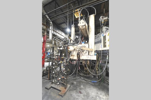 Image of Horizontal Cold Chamber Aluminum High Pressure Die Casting Machine For_Sale DCM-5638 Picture of Model HPM II-1200-A DCMP-5638
