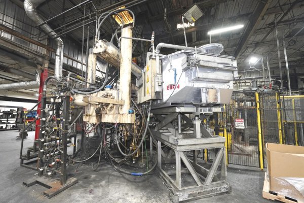 Image of HPM Model II-1200-A Cold Chamber Die Casting Machine For_Sale DCM-5638 Image of Horizontal Cold Chamber Aluminum High Pressure Die Casting Machine For_Sale DCM-5638