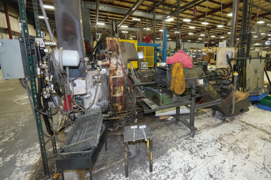 Detailed Pictures of Frech Horizontal Hot Chamber High Pressure Die Casting Machine DCMP-5639