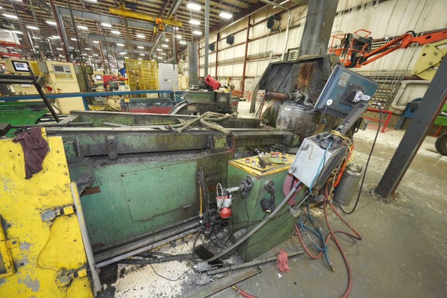 Detailed Pictures of Frech Horizontal Hot Chamber High Pressure Die Casting Machine DCMP-5639