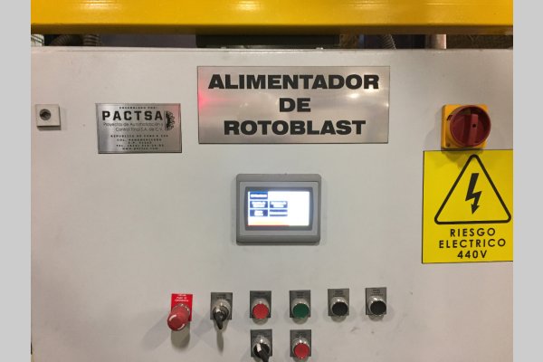 Detailed Pictures of Rosler Rubber Belt Tumble Shot Blast Machine DCMP-5647