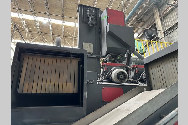 Detailed Pictures of Rosler Rubber Belt Tumble Shot Blast Machine DCMP-5647