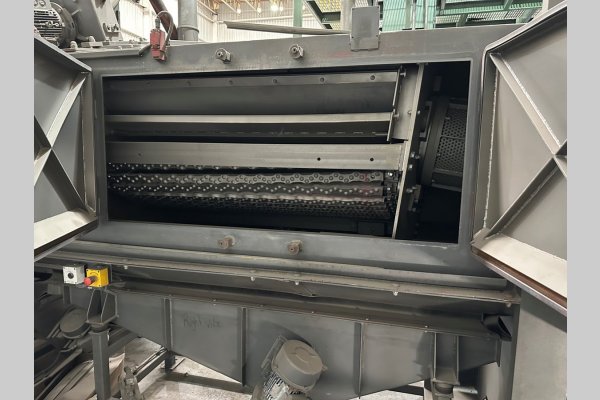 Detailed Pictures of Rosler Rubber Belt Tumble Shot Blast Machine DCMP-5647