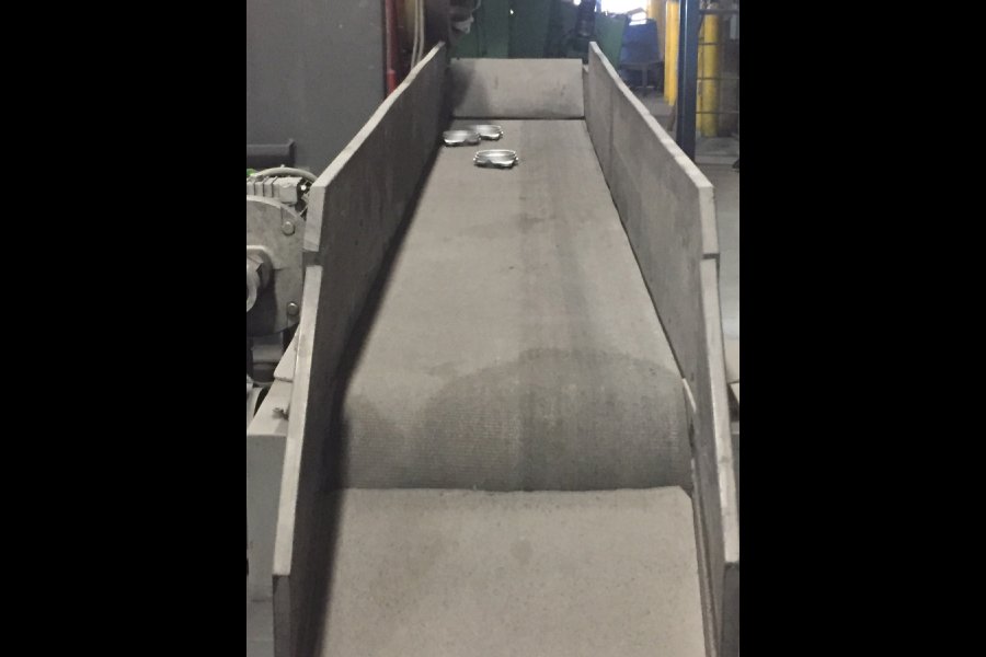 Detailed Pictures of Rosler Rubber Belt Tumble Shot Blast Machine DCMP-5647