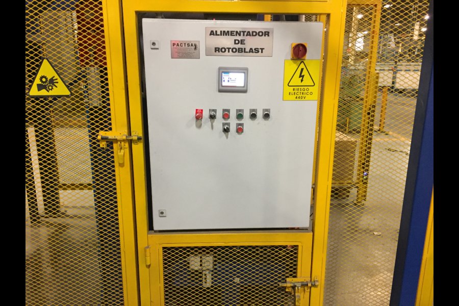 Detailed Pictures of Rosler Rubber Belt Tumble Shot Blast Machine DCMP-5647