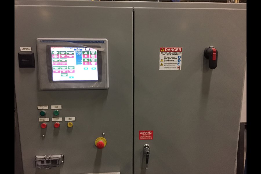 Detailed Pictures of Rosler Rubber Belt Tumble Shot Blast Machine DCMP-5647