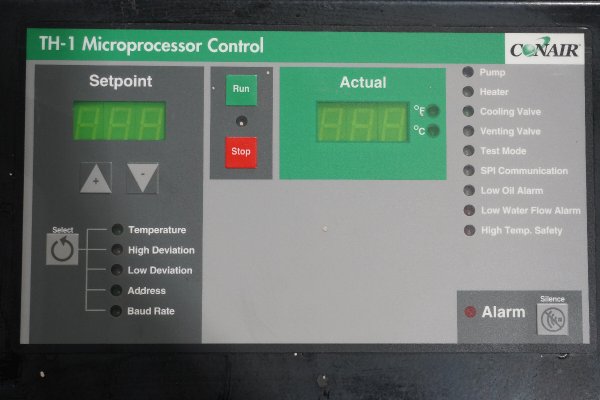 Picture of Model Conair HTR1-500 DCMP-5648 Picture of Conair Single Zone Portable Hot Oil Process Heater Temperature Control Unit DCMP-5648