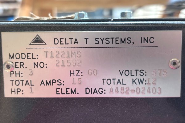 Detailed Pictures of Delta T Systems Hot Oil Heater unit with Cooling Circuit DCMP-5657 Detailed Pictures of Delta T Systems Hot Oil Heater unit with Cooling Circuit DCMP-5657