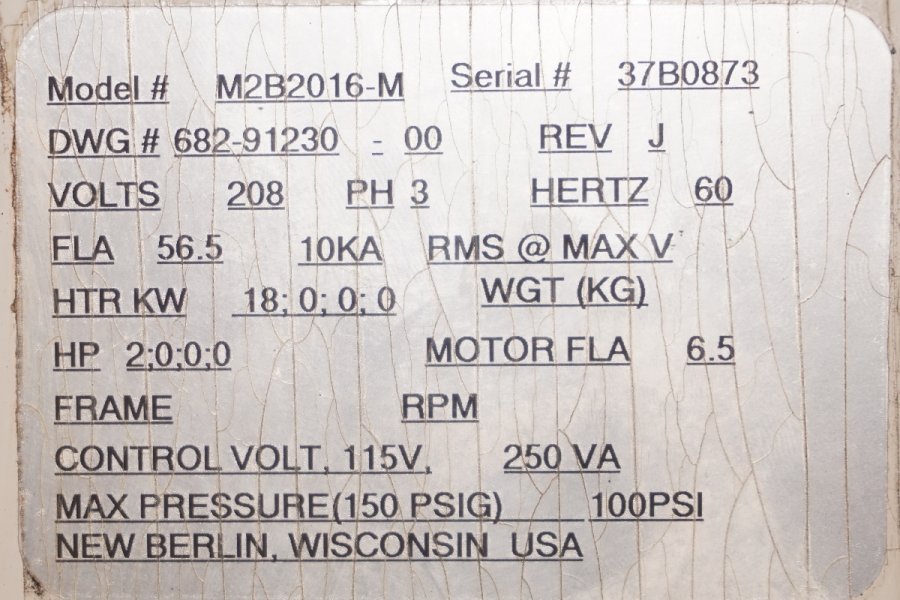 Detailed Pictures of Sterlco Single Zone Hot Oil Heater Unit DCMP-5661 Detailed Pictures of Sterlco Single Zone Hot Oil Heater Unit DCMP-5661