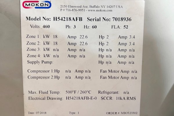 Detailed Pictures of Mokon Hot Oil Heater unit with Cooling Circuit DCMP-5662 Detailed Pictures of Mokon Hot Oil Heater unit with Cooling Circuit DCMP-5662